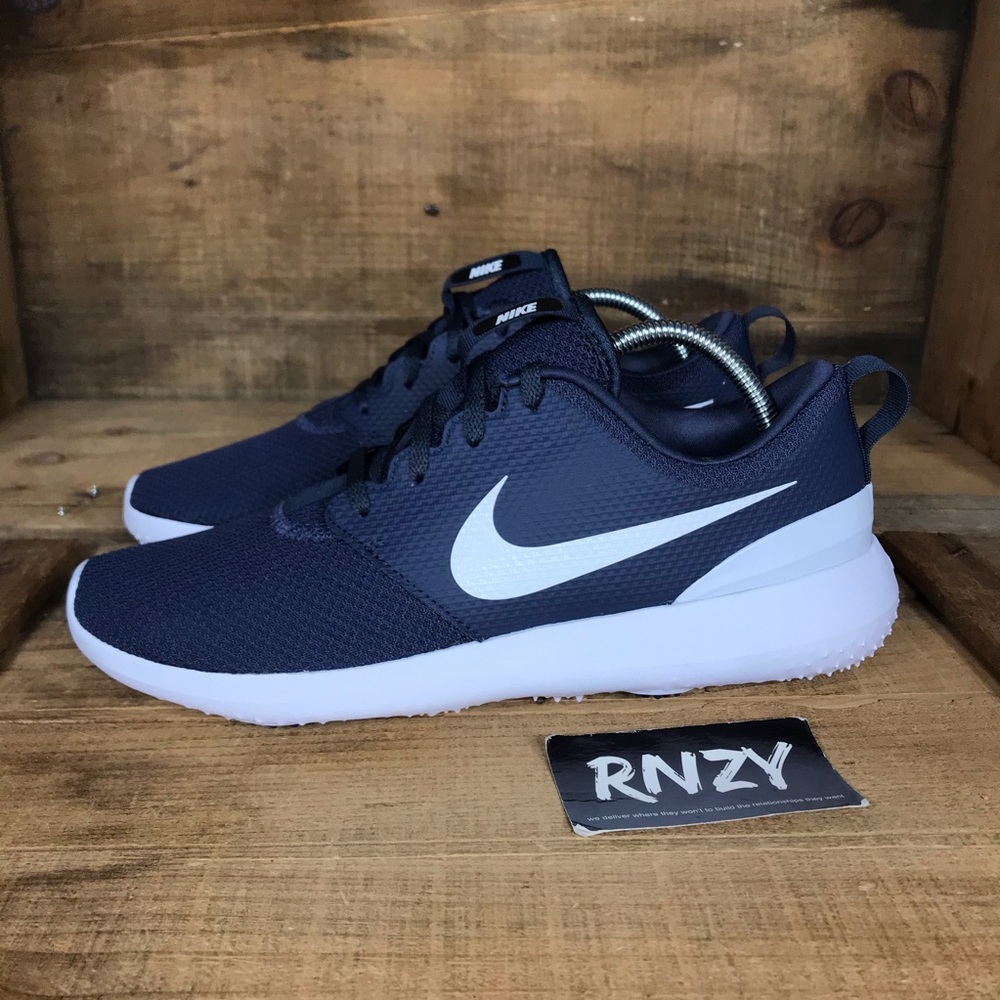 NEW Nike Roshe Golf Shoe Thunder Blue - Picture 3 of 8